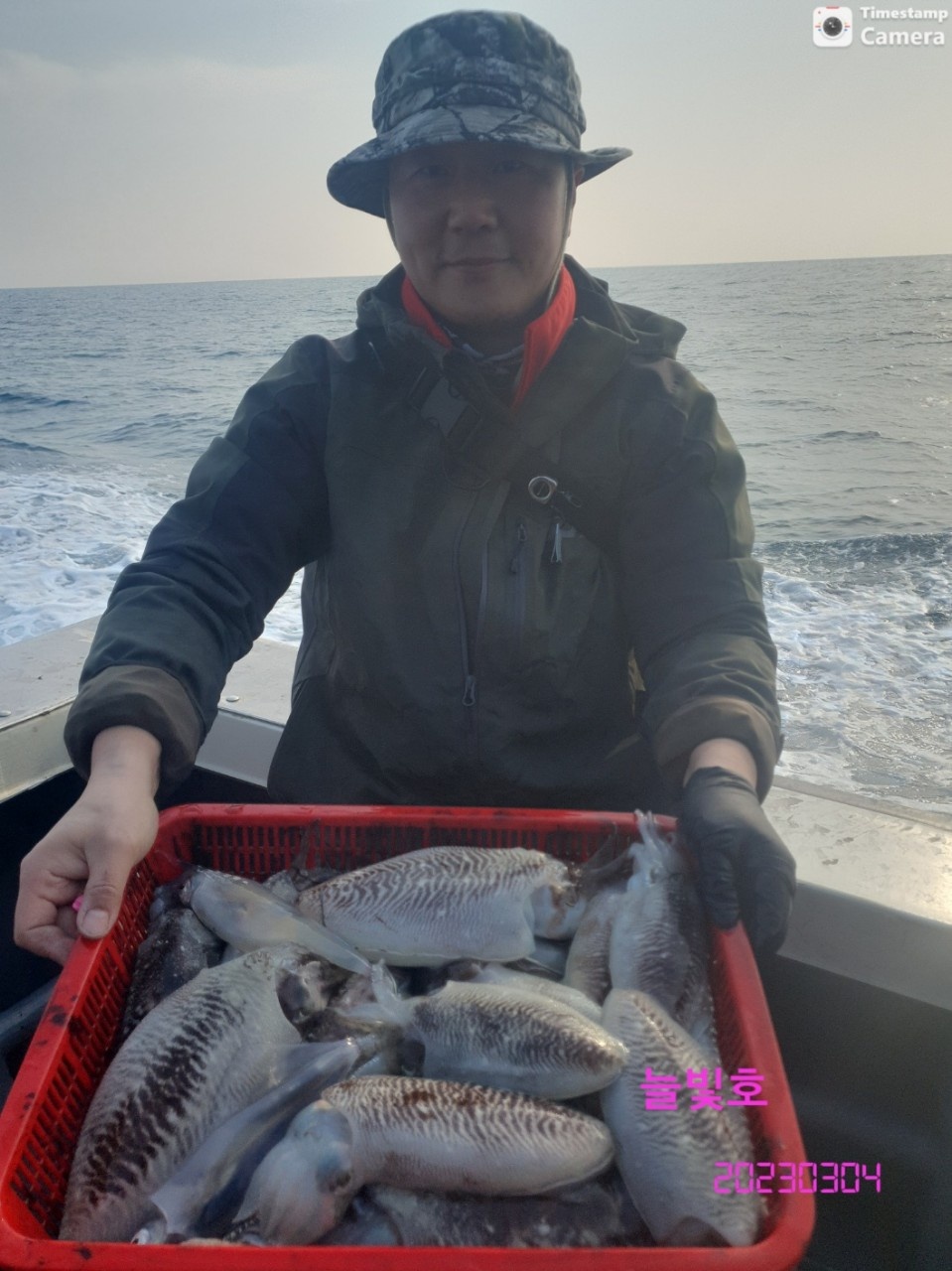 3월4일 심해갑오징어 완도 늘빛호