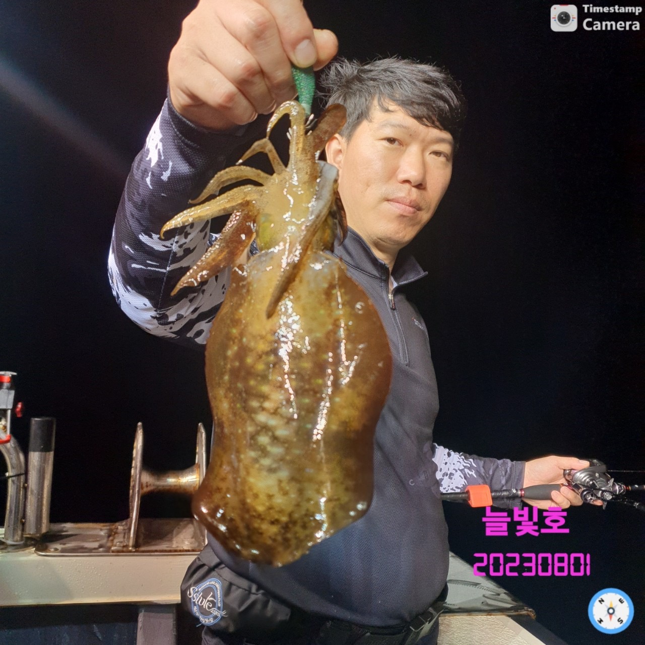 7월31일 완도 갈치,한치